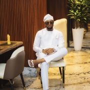Exclusive white kaftan set