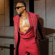 Custom Made AMVCA-12 Maroon suit