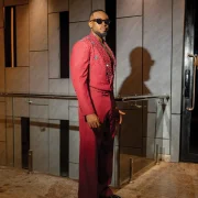 Custom Made AMVCA-12 Maroon suit